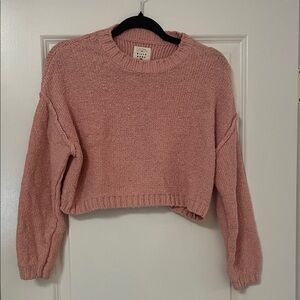 Billabong Blush Pink Crew Neck Sweater